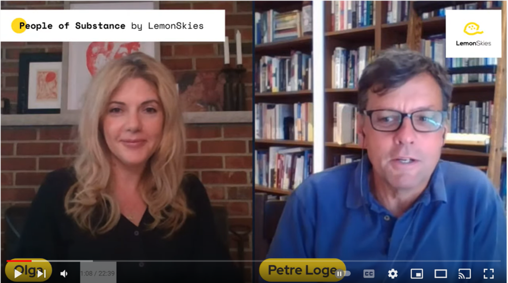 conversation with Peter Loge